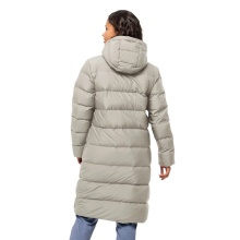 Jack Wolfskin Winter Down Coat Frozen Palace Coat 2025 (windproof, water-repellent) grey ladies