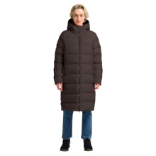Jack Wolfskin Winter Down Coat Frozen Palace Coat 2025 (windproof, water-repellent) dark brown ladies