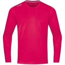 JAKO Sport Long Sleeve Shirt Run 2.0 (100% Polyester, breathable) pink Boys