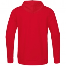 JAKO Hoodie Base Hoodie (70% Organic Cotton) Red Men