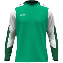JAKO Sport Long Sleeve Shirt Dynamic (Polyester Eyelet) green/white/dark green children
