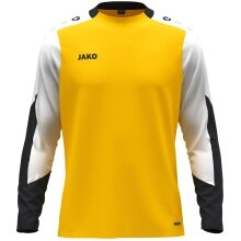 JAKO Sport Long Sleeve Shirt Dynamic (Polyester Eyelet) yellow/white/black men's