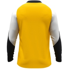 JAKO Sport Long Sleeve Shirt Dynamic (Polyester Eyelet) yellow/white/black men's
