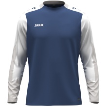 JAKO Sport Long Sleeve Shirt Dynamic (Polyester Eyelet) midnight blue/white/light grey men's