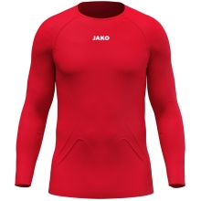 JAKO Long Sleeve Shirt Lightweight (maximum freedom of movement, seamless) Underwear red Men's