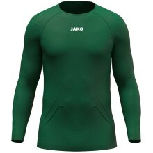 JAKO Long Sleeve Shirt Lightweight (maximum freedom of movement, seamless) Underwear dark green Men's