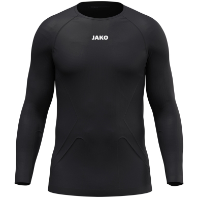 JAKO Long Sleeve Shirt Lightweight (maximum freedom of movement, seamless) Underwear black Men's