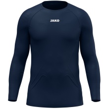 JAKO Long Sleeve Shirt Lightweight (maximum freedom of movement, seamless) Underwear navy blue men's