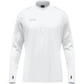 JAKO Long Sleeve Shirt Ziptop Light Flow (Keep Dry, maximum freedom of movement) white men's