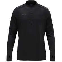 JAKO Long Sleeve Shirt Ziptop Light Flow (Keep Dry, maximum freedom of movement) black children
