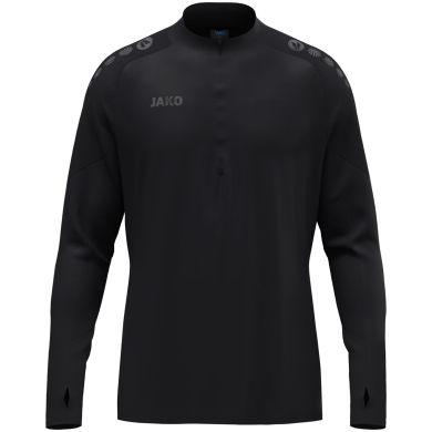 JAKO Long Sleeve Shirt Ziptop Light Flow (Keep Dry, maximum freedom of movement) black men's