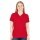 JAKO Leisure Polo Organic Pique (Organic Cotton, 200g/m2) red Women