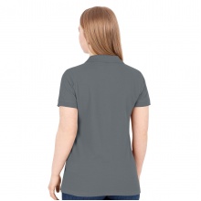 JAKO Leisure Polo Organic Pique (Organic Cotton, 200g/m2) Dark Grey Women