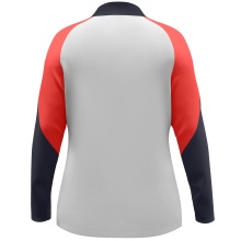 JAKO Polyester Jacket Dynamic (100% recycled Polyester) white/coral red/navy blue Ladies