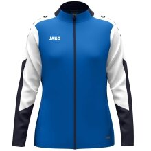 JAKO Polyester Jacket Dynamic (100% recycled Polyester) royal blue/white/navy blue Ladies