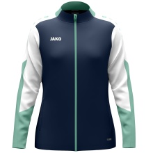 JAKO Polyester Jacket Dynamic (100% recycled Polyester) navy blue/white/mint green ladies