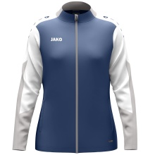 JAKO Polyester Jacket Dynamic (100% recycled Polyester) midnight blue/white/light grey Ladies