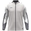 JAKO Polyester Jacket Dynamic (100% recycled Polyester) light grey/white/grey Men's