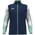 JAKO Polyester Jacket Dynamic (100% recycled Polyester) navy blue/white/mint green children