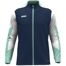 JAKO Polyester Jacket Dynamic (100% recycled Polyester) navy blue/white/mint green men's