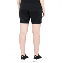 JAKO Training Shorts Short Challenge - sporty cut, mélange look - black mottled Women