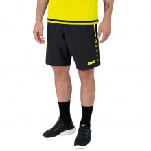 JAKO Sports Shorts Competition 2.0 with Zipper Short Black/Neon Yellow Men