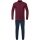 JAKO Polyester Challenge Training Suit (Jacket and Trousers) Burgundy/Navy Boys