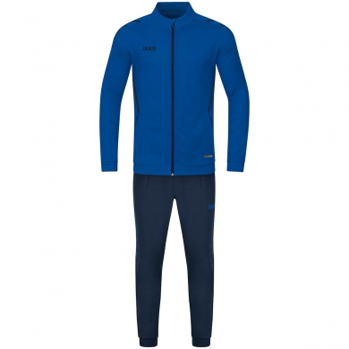 JAKO Training Suit Polyester Challenge (Jacket and Trousers) royal/dark blue Boys