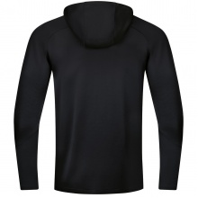 JAKO Training Jacket Challenge with Hood black/white Boys