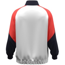 JAKO Training Jacket (Web Jacket) Dynamic - Stretch Micro Twill - white/coral red/navy blue Men's