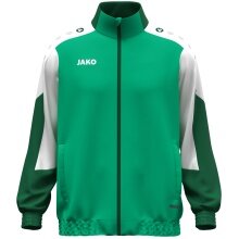 JAKO Training Jacket (Web Jacket) Dynamic - Stretch Micro Twill - green/white/dark green Men's