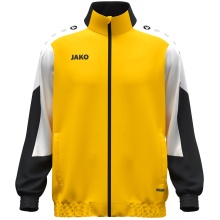 JAKO Training Jacket (Web Jacket) Dynamic - Stretch Micro Twill - Yellow/White/Black Men's