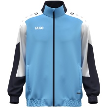 JAKO Training Jacket (Web Jacket) Dynamic - Stretch Micro Twill - Sky Blue/White/Navy Blue Men's