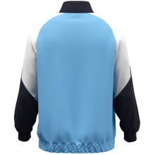 JAKO Training Jacket (Web Jacket) Dynamic - Stretch Micro Twill - Sky Blue/White/Navy Blue Men's