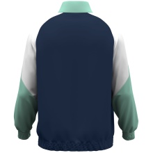 JAKO Training Jacket (Web Jacket) Dynamic - Stretch Micro Twill - navy blue/white/mint green Men's