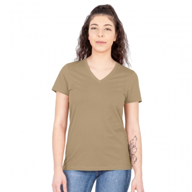 JAKO Leisure Shirt Organic (Organic Cotton) Sand Brown Women