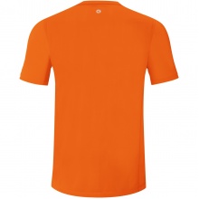 JAKO Running T-shirt Run 2.0 (Polyester-Micro-Mesh, breathable) neon orange Boys