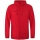 JAKO Lightweight Flow Functional Jacket with Hood (wind and water repellent) red Men's