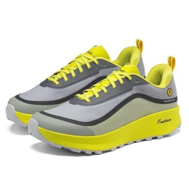 Joe Nimble Trail Running Shoes Addict Flow Trail Grey/Yellow Ladies