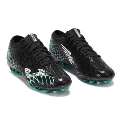Joma football boots Gol 2501 AG (for artificial grass) black/turquoise men's