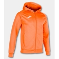 Joma Menfis Hoodie Full-Zip neon orange Men's Hooded Jacket
