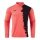 Joma Long Sleeve Shirt Picacho City Sweatshirt (1/4 Zip, durable, comfortable fit) coral red/black men's