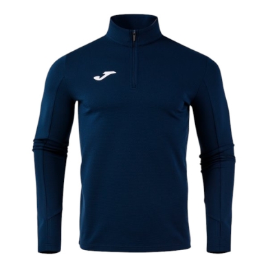 Joma Running Long Sleeve Shirt Combi Pro (Sweatshirt, Half-Zip) navy blue Men's