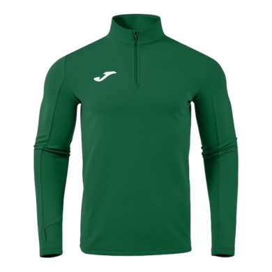 Joma Running Long Sleeve Shirt Combi Pro (Sweatshirt, Half-Zip) green Men's