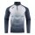 Joma Elite XII Long Sleeve Running Shirt Sweatshirt (optimal freedom of movement, 1/4 Zip) grey men's