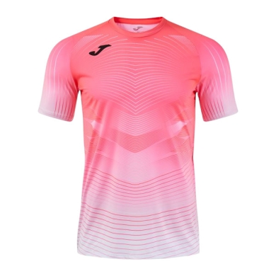 Joma Elite XII Running Shirt (Micro-Mesh Technology, breathable) pink men's