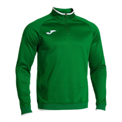 Joma Pullover Combi Premium Sweatshirt (Half-Zip, Stand-Up Collar) green men's