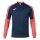 Joma Pullover Eco Championship Sweatshirt (Half-Zip, high wearing comfort) navy/orange men's