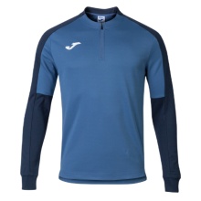 Joma Pullover Eco Championship Sweatshirt (Half-Zip, high wearing comfort) blue/navy blue men's