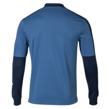 Joma Pullover Eco Championship Sweatshirt (Half-Zip, high wearing comfort) blue/navy blue men's